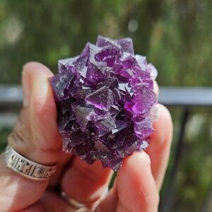 Plum Purple Chinese Fluorite